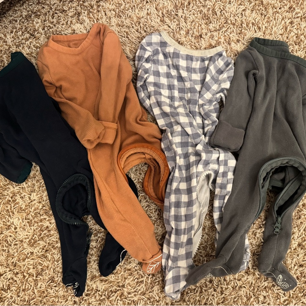 Lemon and Loom neutral newborn baby bundle